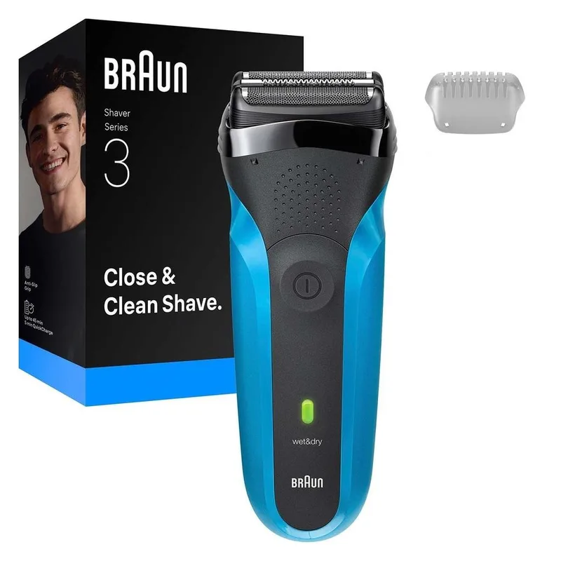 Braun Series 3 310s rakapparat med skyddskåpa A15612