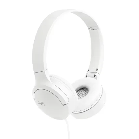JVC kabelhörlurar on-ear med Type C-kontakt, vit