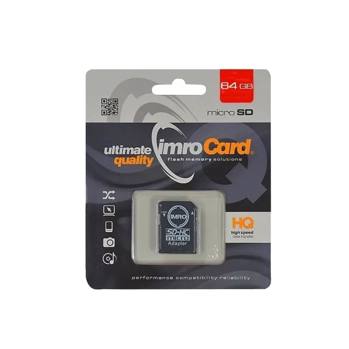 IMRO Minneskort, MicroSDXC, 64GB