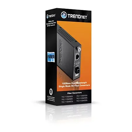 TRENDnet TFC 110S20D3I fibermediekonverterare