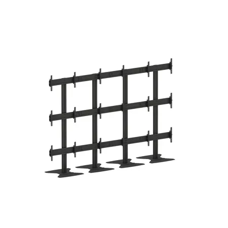 Multibrackets M Public Video Wall Stand 9-Screens, ställ för 9 bildskärmar