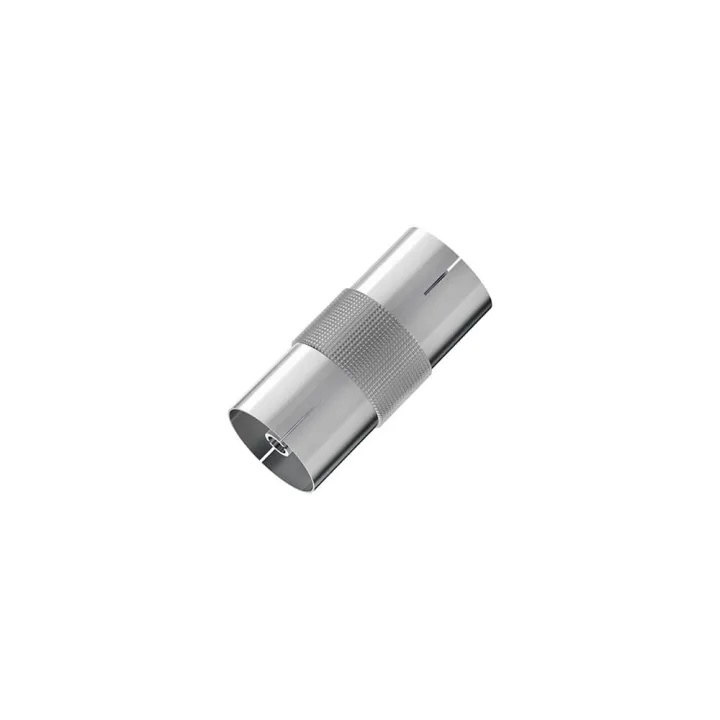 Hama 00205220 antennadapter koax, hona till hona, silver