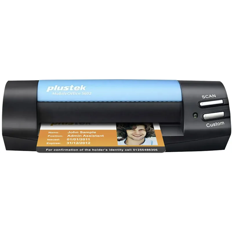Plustek MobileOffice S602 kortskanner, 1200 dpi