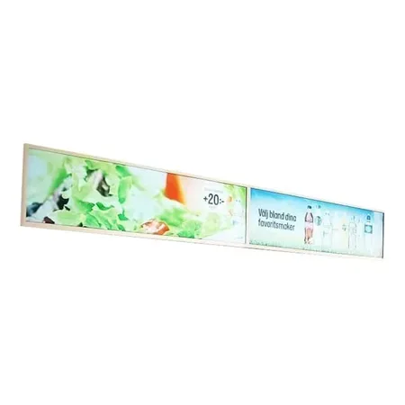 Hi-ND framsida 37 tum, vit, Samsung SH37C och LG 37BH7N