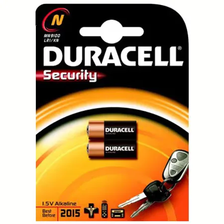 Duracell Batteri bilalarm MN9100 Knappcell 1,5 V