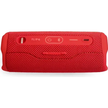 JBL Flip 6 portabel Bluetooth-högtalare, röd