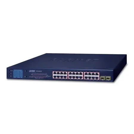 PLANET GSW-2620VHP nätverksswitch, ohanterad, Gigabit Ethernet (10/100/1000), PoE