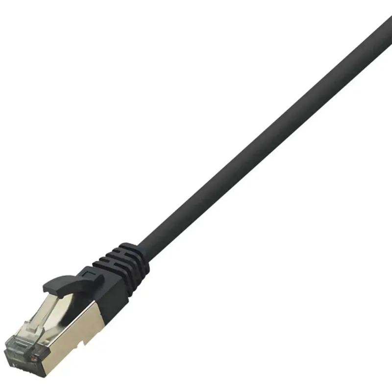 LogiLink CQ8093S RJ45 nätverkskabel CAT 8.1 S/FTP, 10 m, svart