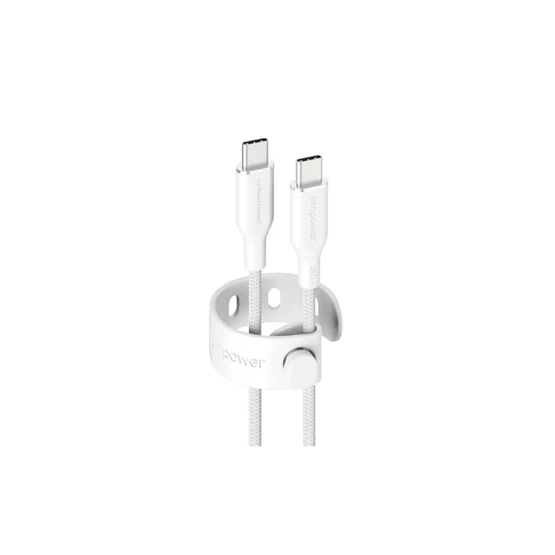 PanzerGlass empower Racing USB-C-kabel 240 W, 1,2 m, vit