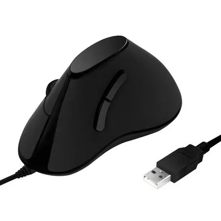 LogiLink ergonomisk vertikal mus, 5 knappar, 1000 dpi