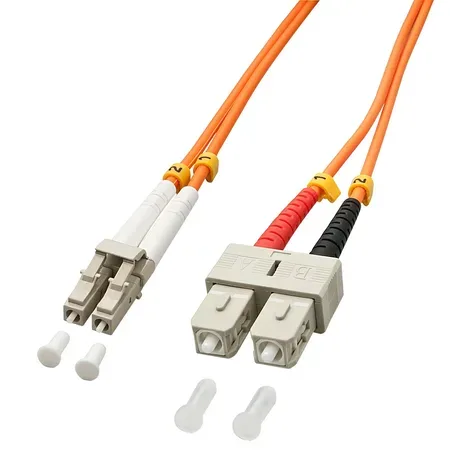 Lindy LC/SC 2m InfiniBand- och fiberoptisk kabel, flerfärgad orange