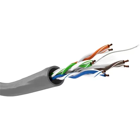Goobay 93293 nätverkskabel Cat6 U/UTP grå 100 m