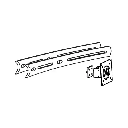 Ergotron DS100 Crossbar Extender, Long monteringskomponent