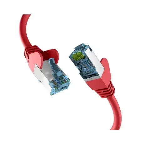 EFB RJ45 patchkabel med Cat7 råkabel röd 20 m