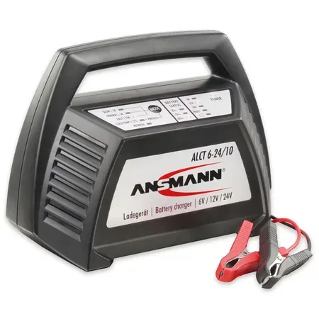 Ansmann ALCT 6-24/10 1001-0014-510 Verkstadsladdare 6 V, 12 V, 24 V 10 A