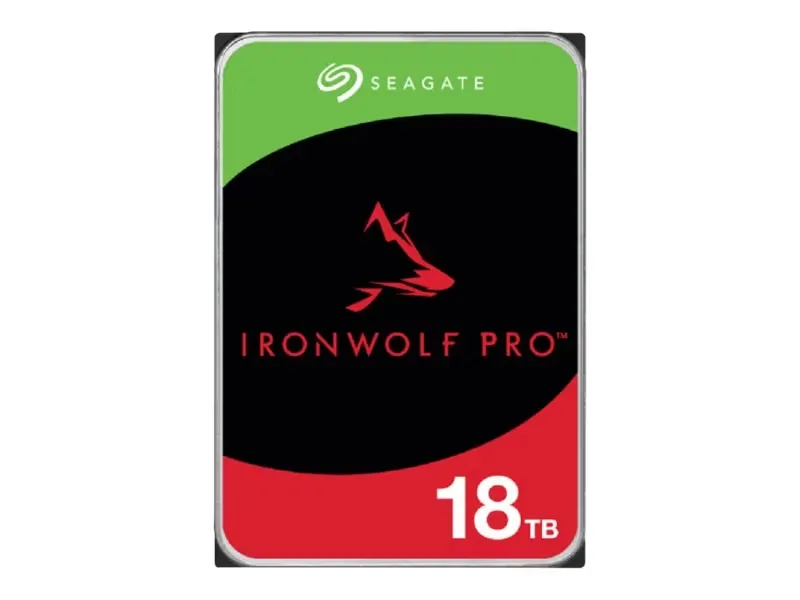 Seagate IronWolf Pro NAS 18 TB CMR Hårddisk (SATA 6 Gb/s, 3.5")