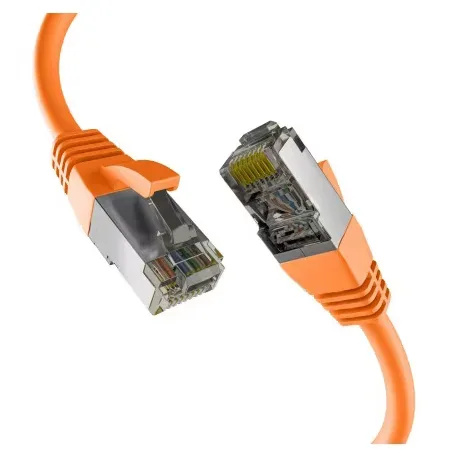 EFB CAT8.1 patchkabel RJ45, orange, 10 m, S/FTP PIMF