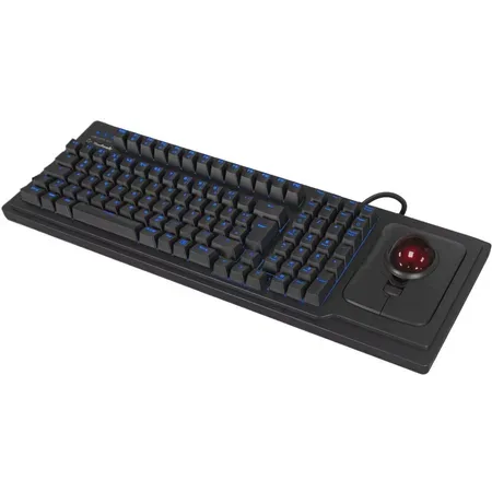 KeySonic TAS KSK-8202ELU-T (US) trackball, svart