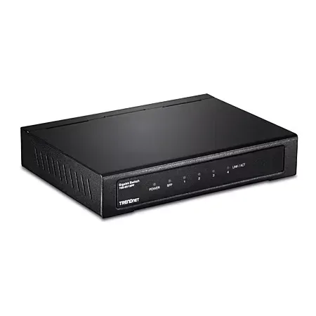 TRENDnet TEG S51SFP ohanterad switch, 4 portar