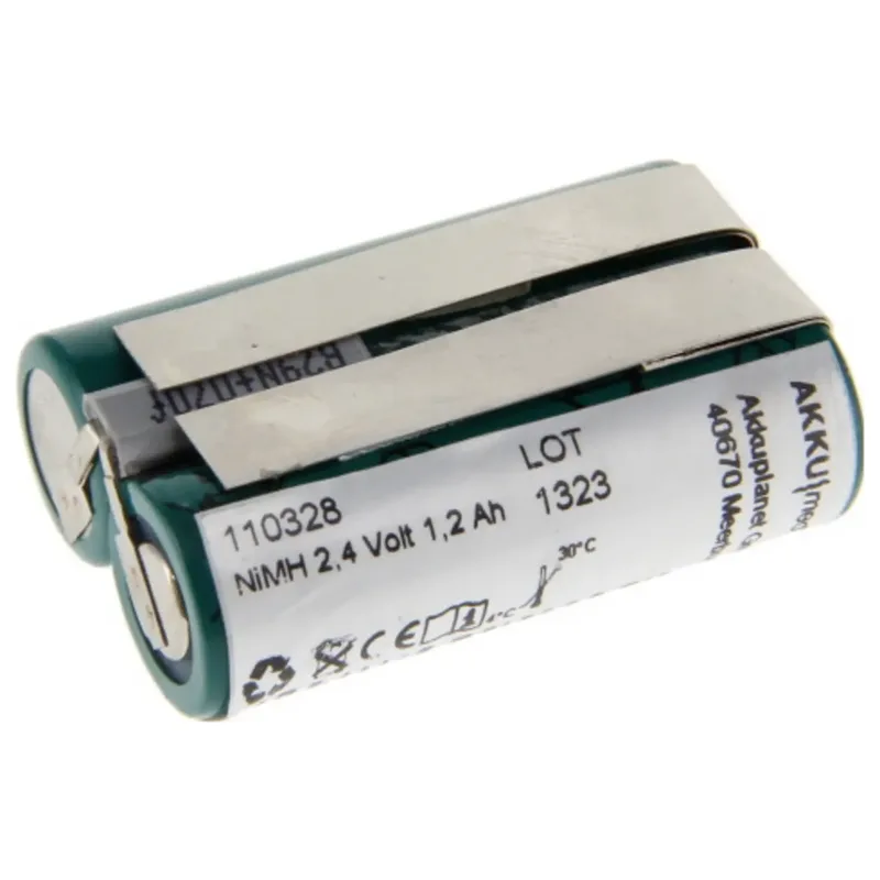 Akku Med medicintekniskt batteri 4860 501.002, 2,4 V 1200 mAh