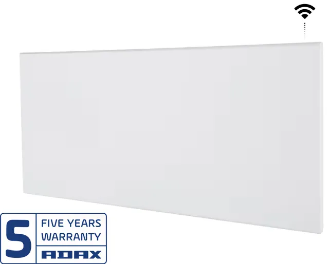Adax Neo panelelement med WiFi H 04 (vit)