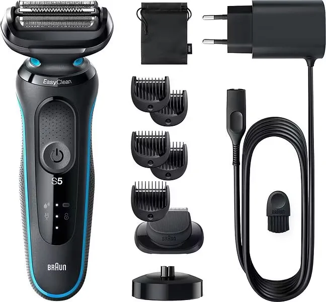 Braun Series 5 51-M4500cs Rakapparat Svart Blå