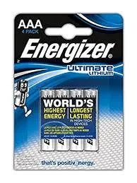 Energizer Batterie Ultimate Lithium Mignon AAA L92