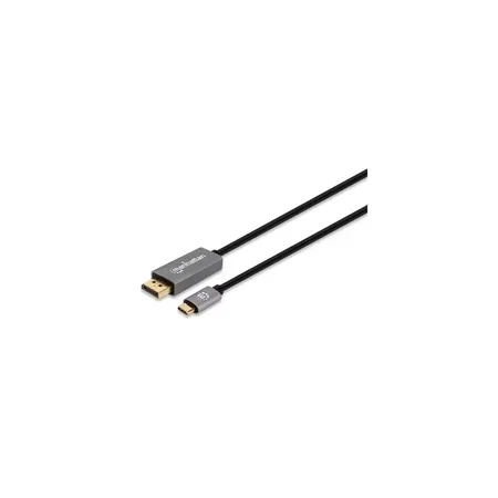 Manhattan 354851 videokabeladapter, USB-C till DisplayPort, 3 m