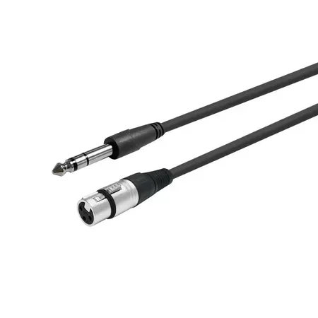 VivoLink PROAUDXLRFJACKS3 lydkabel, 3 m, XLR till 6,35 mm, svart
