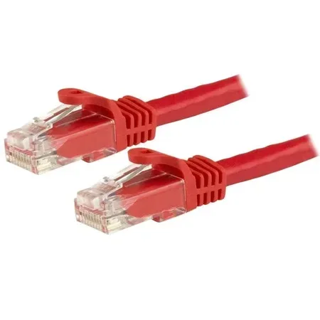 StarTech.com 7,5 m Cat6-nätverkskabel, röd, RJ45