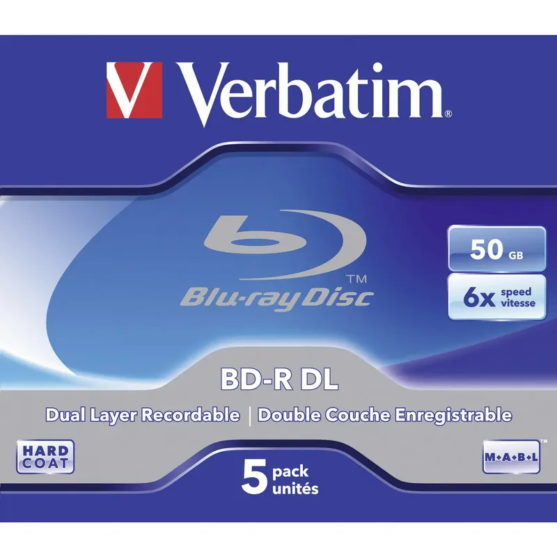 Verbatim BD-R DL x 5