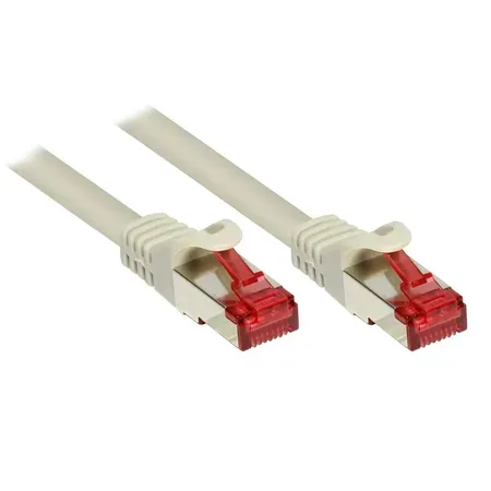 Alcasa Cat6 nätverkskabel Grå 7,5 m S/FTP (S-STP)