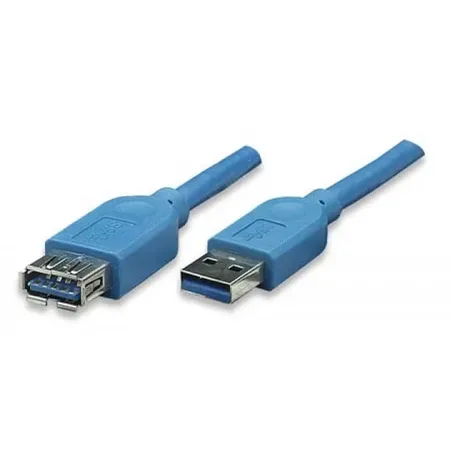 Techly ICOC-U3-AA-30-EX USB-kabel USB 3.2 3 m, blå