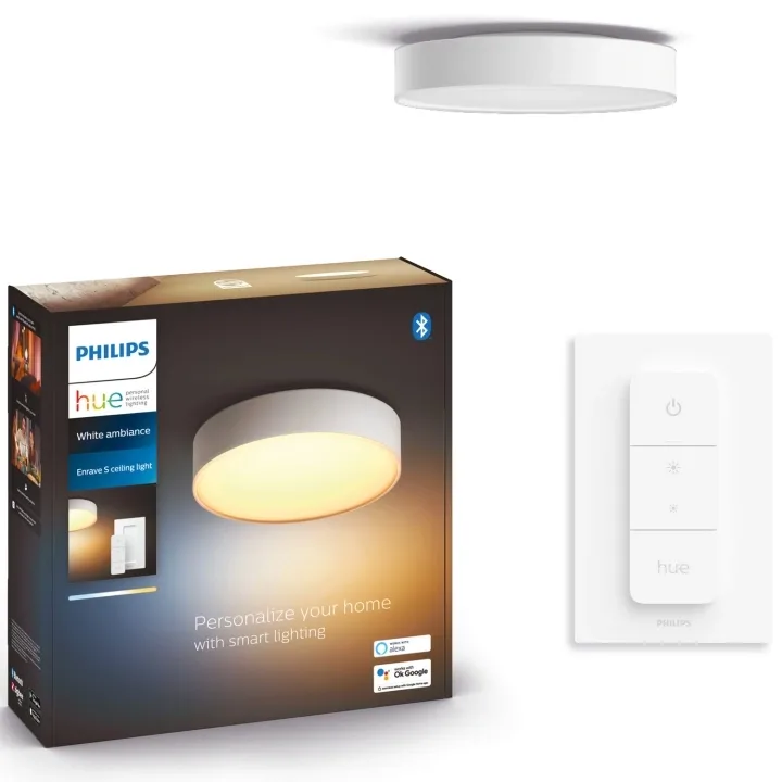 Philips Hue Enrave Taklampa Small Ø26,1 cm White Ambiance
