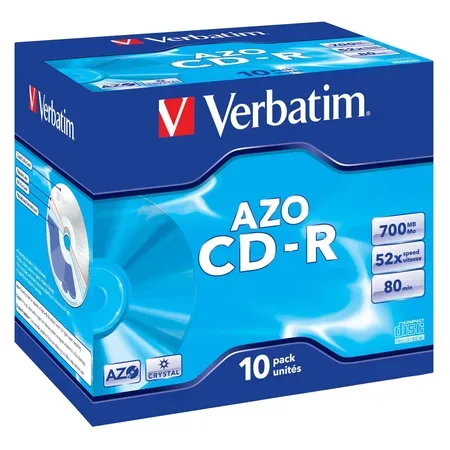 Verbatim AZO Crystal - CD-R x 10