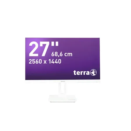 TERRA LCD/LED 2465W PV skärm, vit, USB-C/DP/HDMI, GREENLINE PLUS