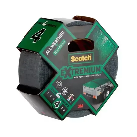 Scotch Extremium 2230 vädertålig tejp 48 mm x 27 m grå