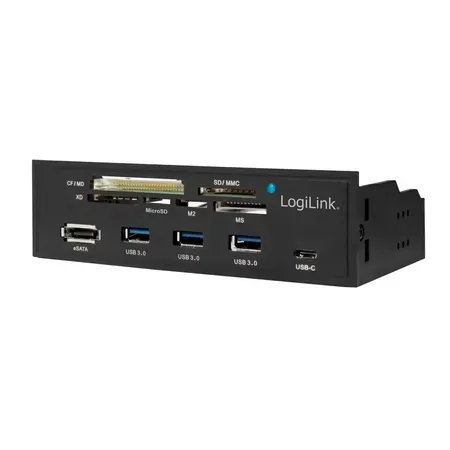 LogiLink UA0341 intern kortläsare SATA Svart
