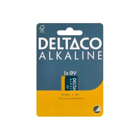 Deltaco 6LR61-1B husholdningsbatteri
