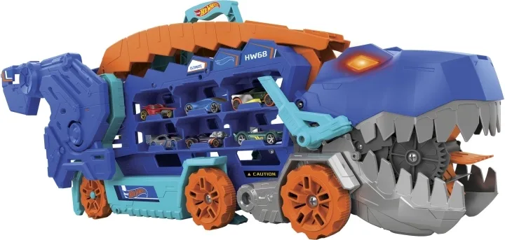 Hot Wheels City Ultimate Hauler, T-Rex biltransporter
