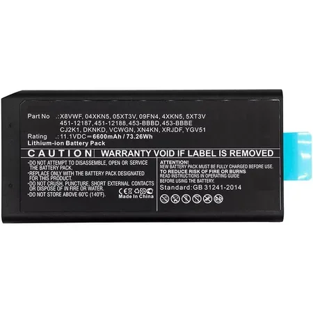 CoreParts MBXDE-BA0185 batteri till Dell Latitude