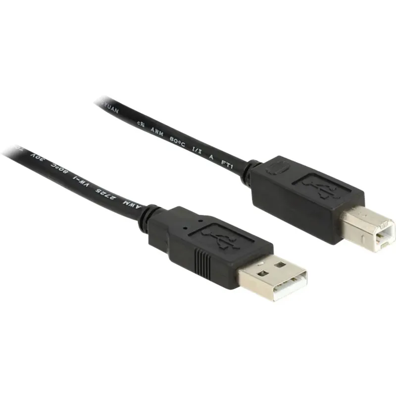 DELOCK USB-kabel USB typ B till USB