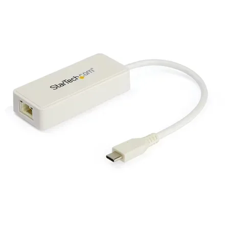 StarTech.com USB-C Ethernet-adapter med extra USB 3.0-port