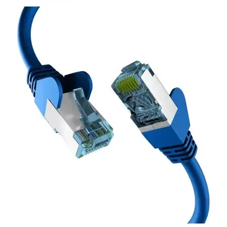 EFB RJ45 patchkabel med Cat7 råkabel blå 2 m