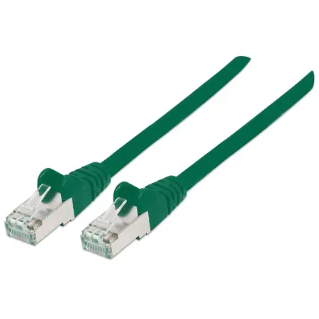 Intellinet nätverkskabel Cat6 S/FTP 7,5 m, grön