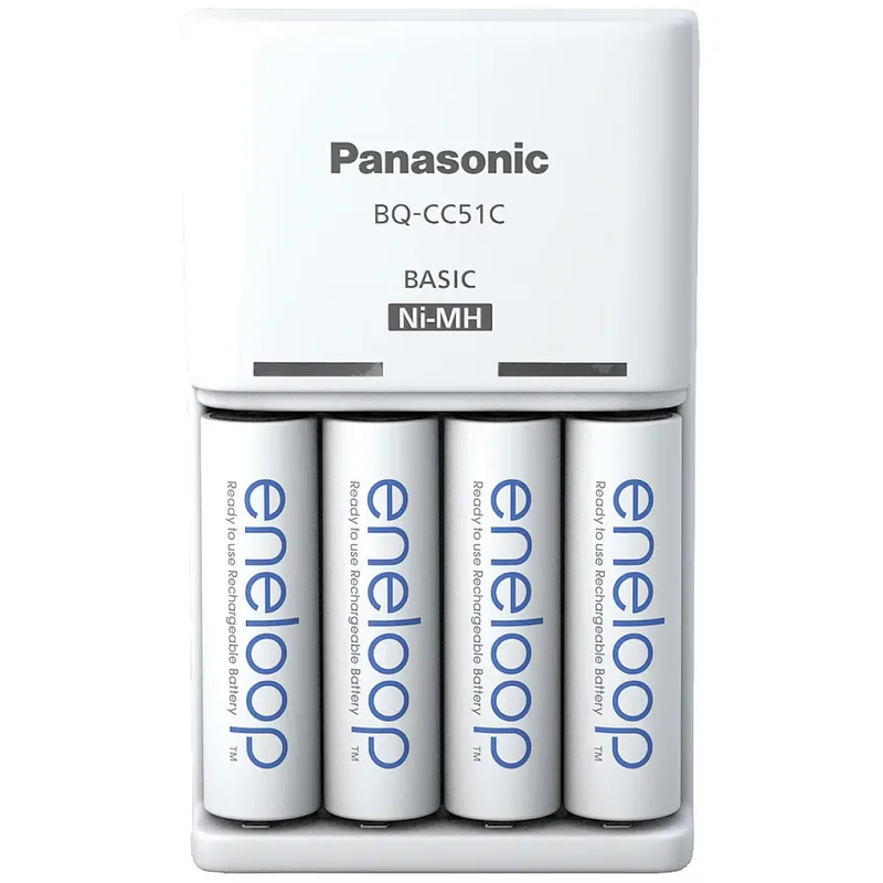 Panasonic eneloop Basic BQ-CC51 batteriladdare