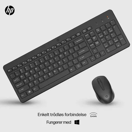 Hewlett-Packard 300 trådlös mus och tangentbord