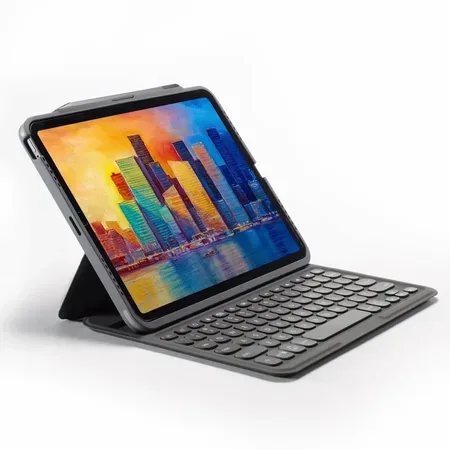 ZAGG Pro Keys tangentbord, universellt, Bluetooth, QWERTY, grått