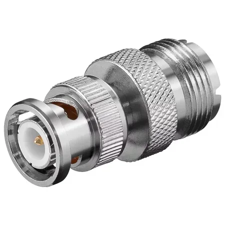 Goobay 11351 adapter BNC till UHF silver