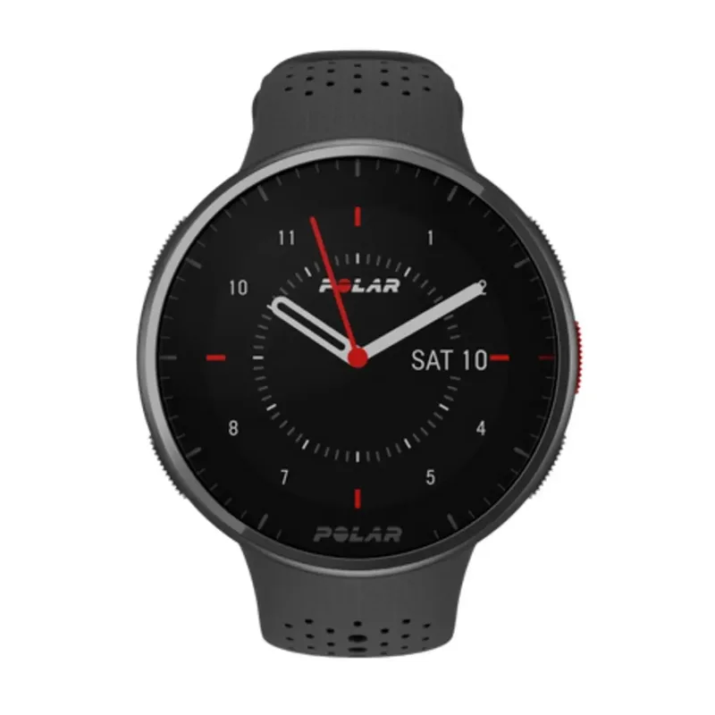 Polar Pacer Pro GPS-löpningsklocka S/L Kol, Grå